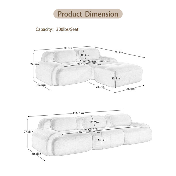 Dimensions du produit