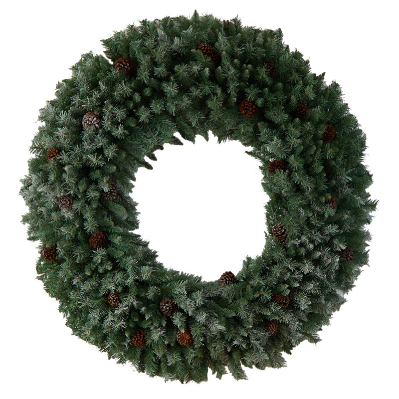 Couronne de chlorure de polyvinyle (PVC) floquée 60 po Giant