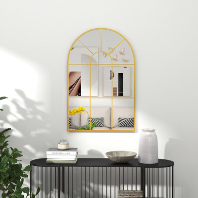 Metal Arch Mirror