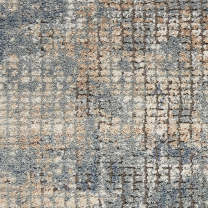 Tapis beige Freeda, Rectangle 6 pi 7 po x 9 pi 6 po