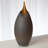 Frosted Vase w/Amber Casing-71272871-71272870