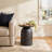 Heath Iron Tray Top End Table