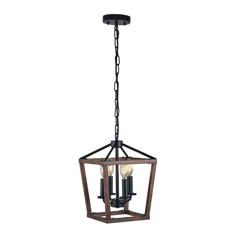 Luminaire suspendu rectangulaire 1 lumière