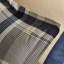 Ensemble d'édredon à carreaux double avec draps