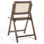 Ensemble de 2 chaises de patio pliables en rotin AllModern Dan-74555983