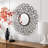 Bulah Metal Round Wall Mirror