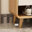 Rangement pour chaussures en bois manufacturé Burlywood