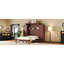 Lit escamotable avec 2 armoires et tablette de rangement - noyer-971176726