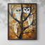 ANIMALS Series Lxxv - reproduction encadrée de qualité supérieure - prête à être accrochée - aucun clou requis-940431841-940431840