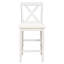 Ensemble de 5 tables de bar en bois à hauteur de comptoir avec 4 chaises, gris-99821606-99821607