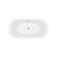 Baignoire de trempage autoportante en acrylique 66 po. X 31 po. Drayton