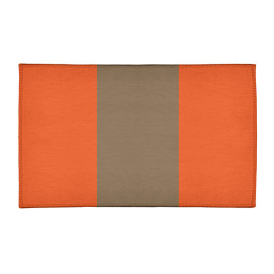Chenille Striped Indoor Rug