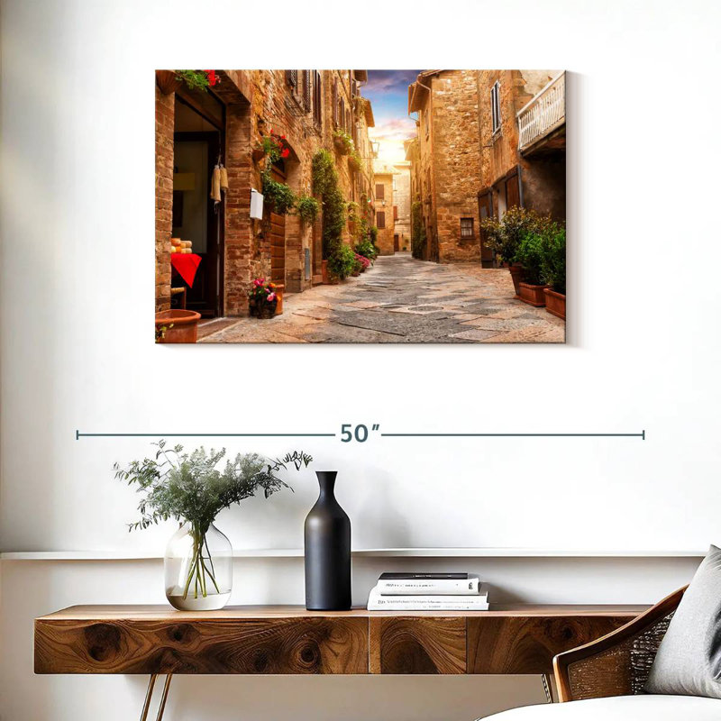 Vanna Street In Pienza