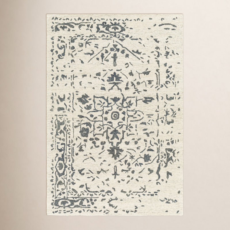 Kennon Wool Oriental Indoor Rug, Rectangle 2' x 3'