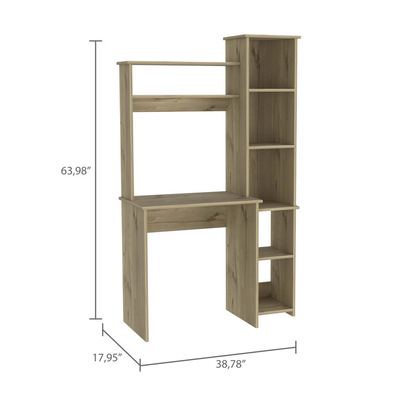 Bureau d'écriture Versalles, H 63,9 po x l 17,8 po x P 38,7 po, Beige