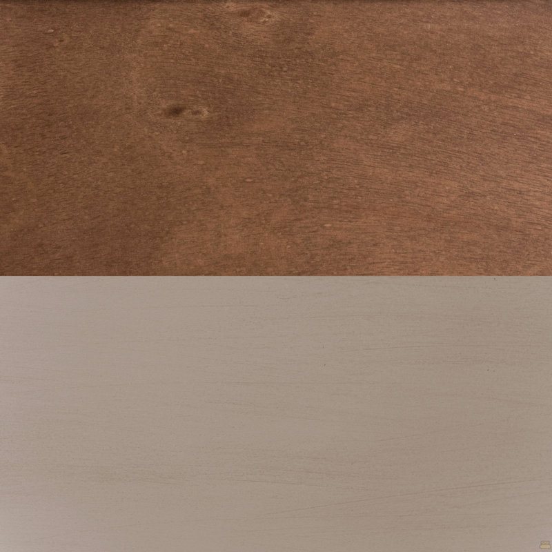 Meuble télé avec foyer Ithaca, Beige