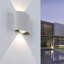 Siella Silver 2 - Bulb 8cm H Integrated LED Outdoor Flush Mount