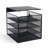 Onyx Mesh Solid Top Horizontal Hanging Paper Tray