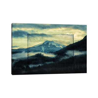 Nooksack River by MScottPhotography - Wrapped Canvas Painting