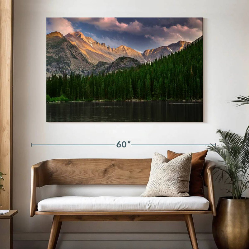 Alvord Bear Lake Rocky Mountain, H 34 po x l 51 po
