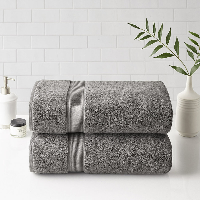 Ensemble 100% coton antimicrobien 2 pièces, Gris