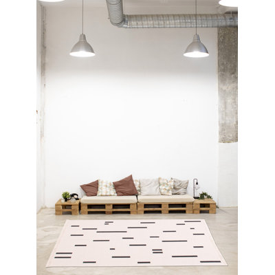 Tapis rectangulaire en coton 5 pi 2 po x 7 pi Kazumasa