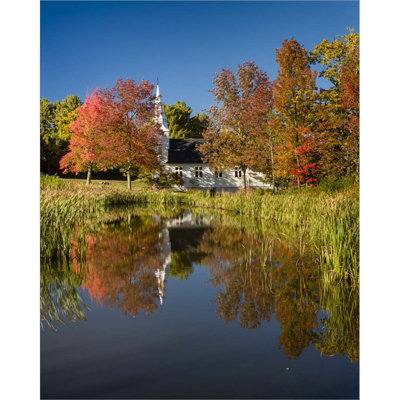 «Divine Reflection - Vertical» par Michael Blanchette, art mural sur toile