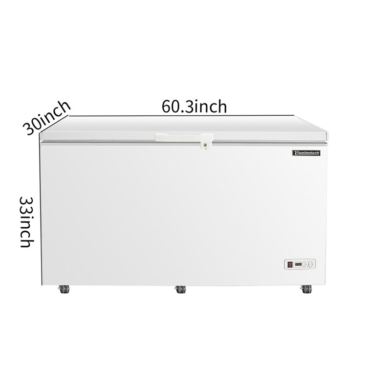 Newair 7 Cubic Feet cu. ft. Garage Ready Chest Freezer with Adjustable  Temperature Controls & Reviews