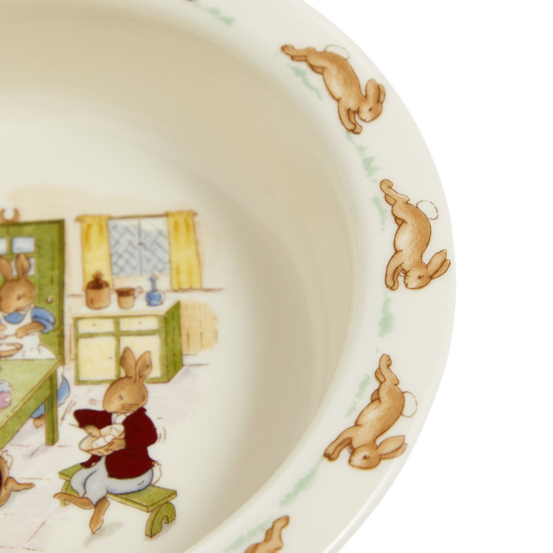 Bunnykins Baby Plate 6 In