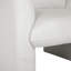Élégant et minimaliste fauteuil en molleton simple avec accoudoirs et coussin, fauteuil, fauteuil d'appoint pour salon, chambre à coucher, bureau, beige-346977363