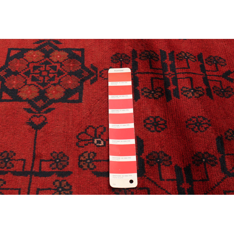 Tapis unique en laine noué à la main 4 pi 10 po x 6 pi 3 po nouvel âge Inmar