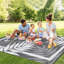 Tapis d'extérieur réversible en plastique pour terrasse-129685385-129913286