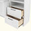 Lit escamotable Murphy avec placard, tiroirs et tablettes-1405848862-1405848863