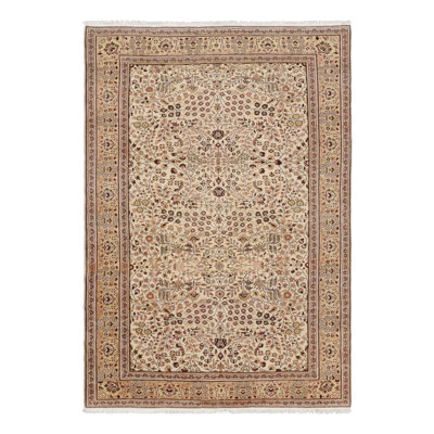 One-of-a-Kind 6’4”x9’7” Hand Knotted Area Rug