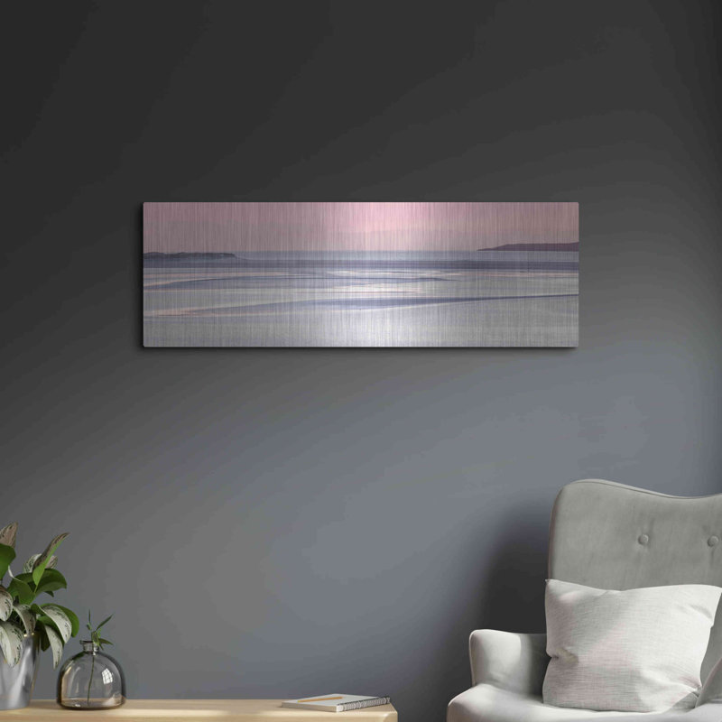 «Silver Sands» par Lynne Douglas, H 12 po x l 36 po