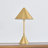 Salma Rechargeable Table Lamp in Aged Brass