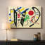 Sur les pointes - Wassily Kandinsky - Toile tendue avec châssis - 1928-975426794