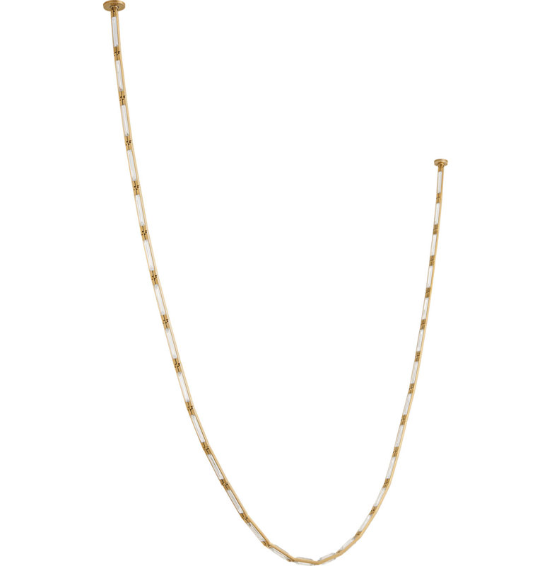 Catena 149 Chandelier, Hand Rubbed Antique Brass, 3000 Kelvins, Surface
