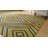 Timeless Beautiful Yellow Flatweave Wool Contemporary Modern 6' x 8' Area Rug