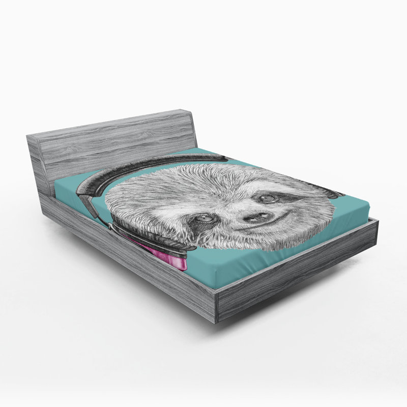 Drap-housse Ambesonne Sloth