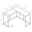 Table d'appoint, console, vestibule, étroit, d'angle-1447067525