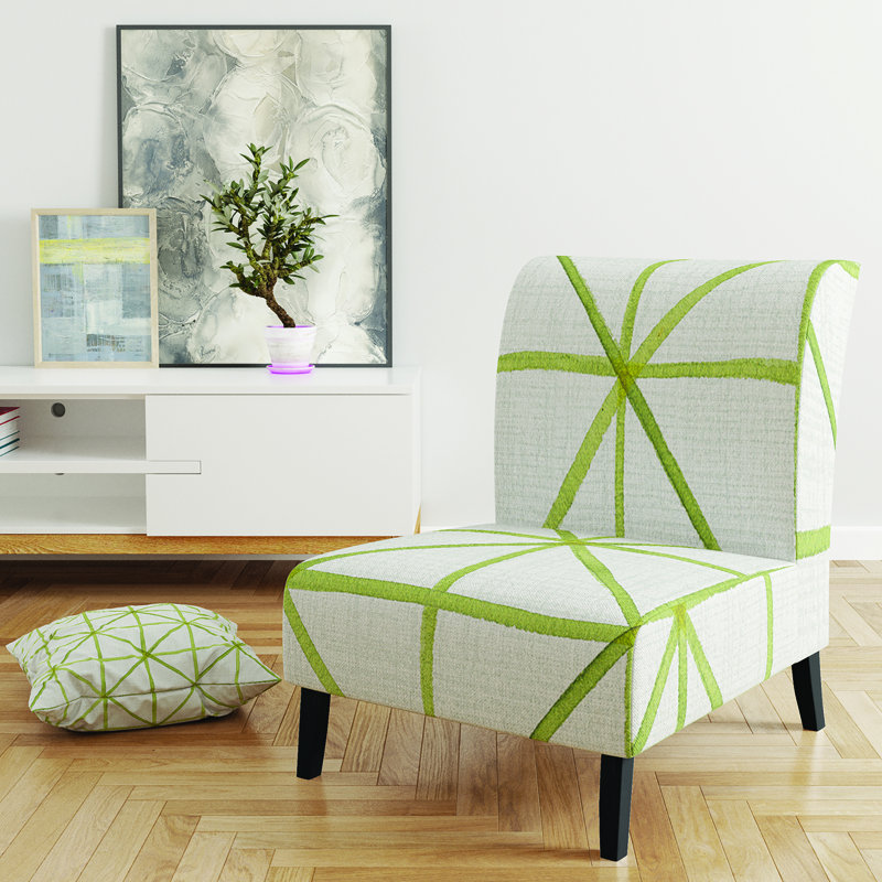 Fauteuil de chambre rembourré Mid-Century