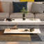 Table basse en acrylique avec DEL et rangement-1531867617