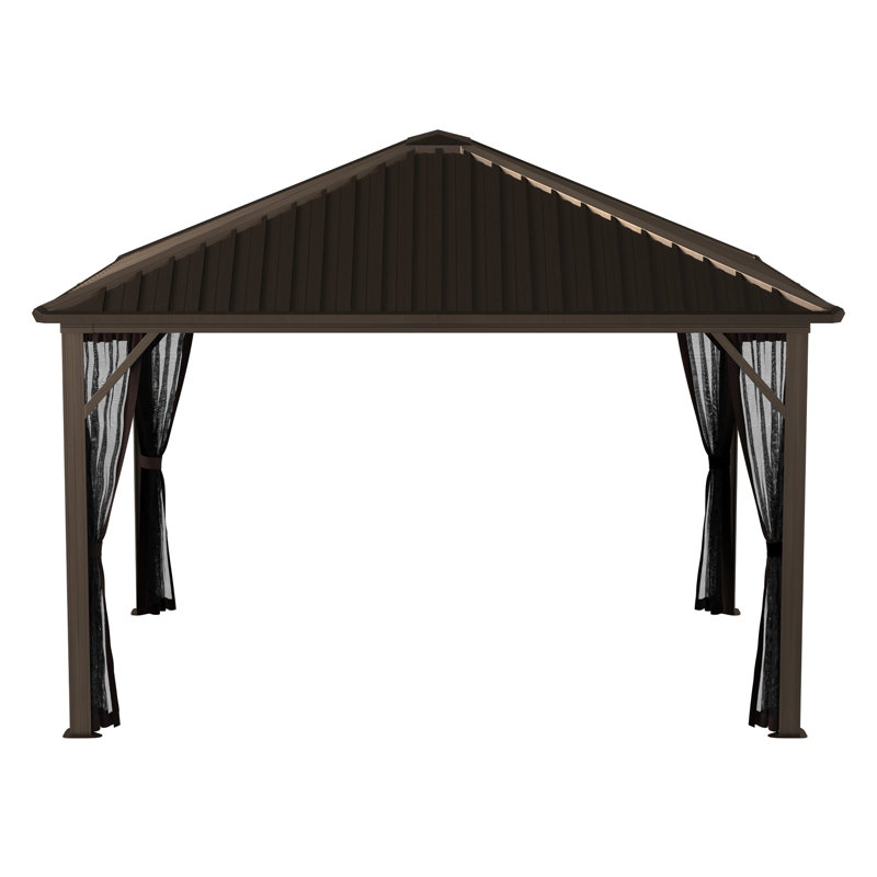 Sojag Dakota Gazebo 3m x 3.7m, 275cm H x 300cm W x 365cm D