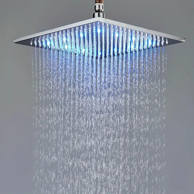 Rain Fixed Shower Head 2.5 GPM GPM