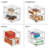 2-Drawer Stackable Organizer - Pull-Out Sliding Storage Drawers for Kitchen or Pantry - Clear