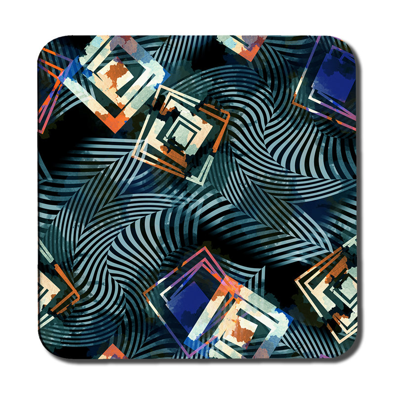 Square 6 Piece Coaster Set
