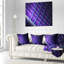 Barbecue en métal mauve clair - coussin imprimé abstrait-30628513-30628517