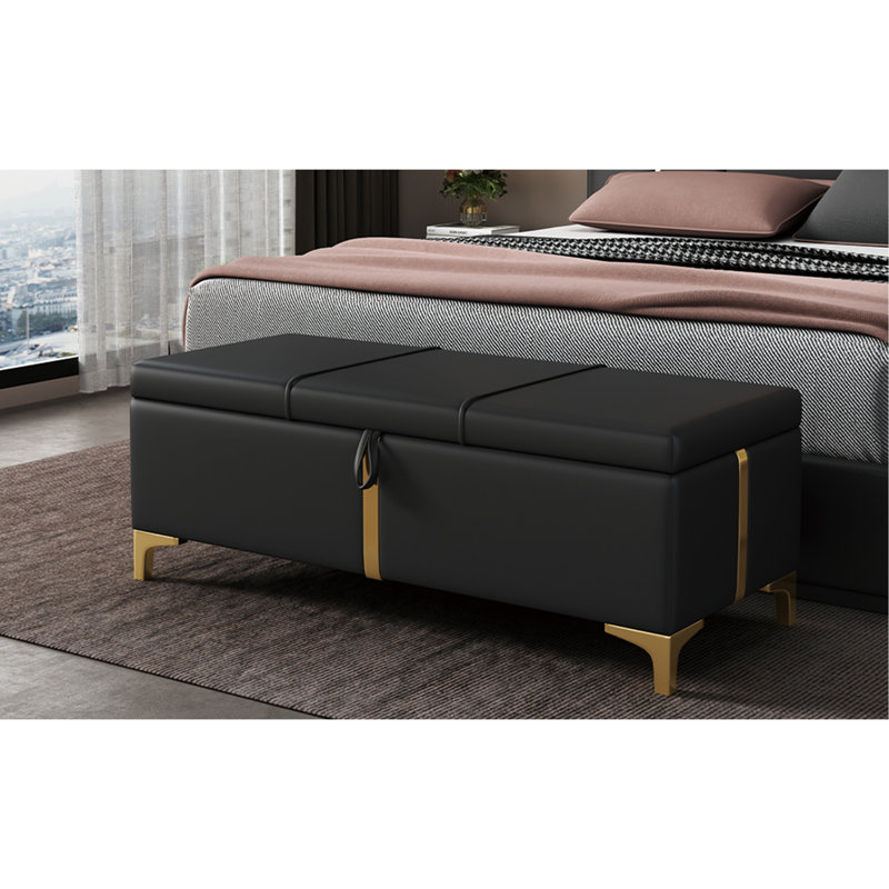 Repose-pieds avec rangement Elegant