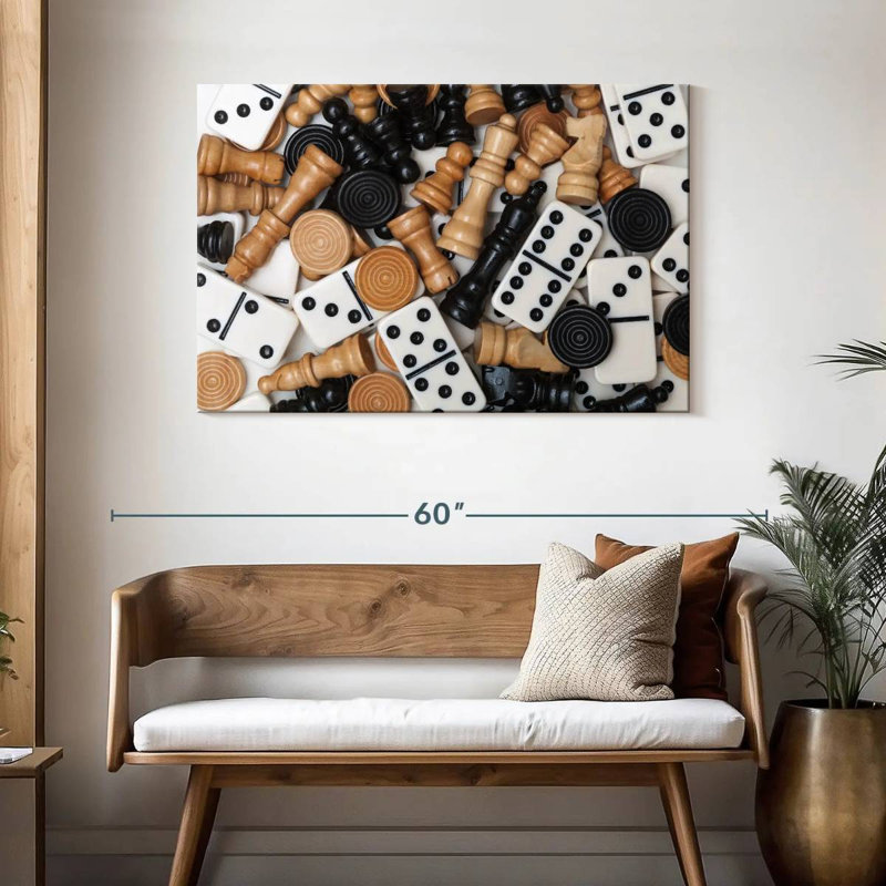 Senne Board Games, 30'' H X 45'' W